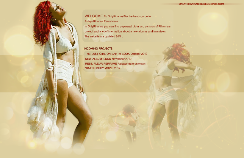 ONLY RIHANNA SITE -the best source  for Rihanna news