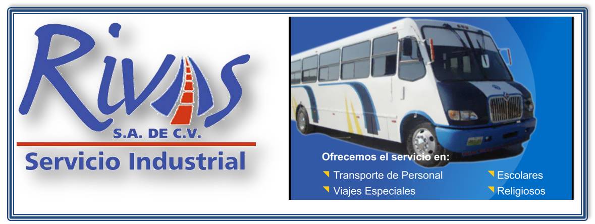 Firma Rivas Servicio Industrial Rivas S.A de CV