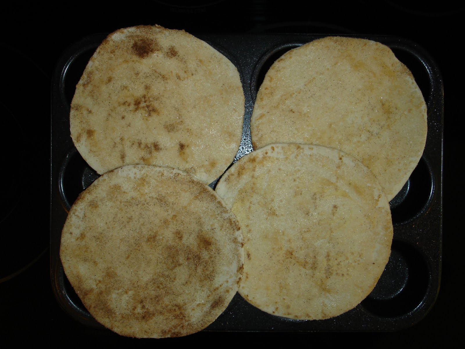 Journey to Fabulous Foods Tortilla Cups (with Cinnamon Apples)