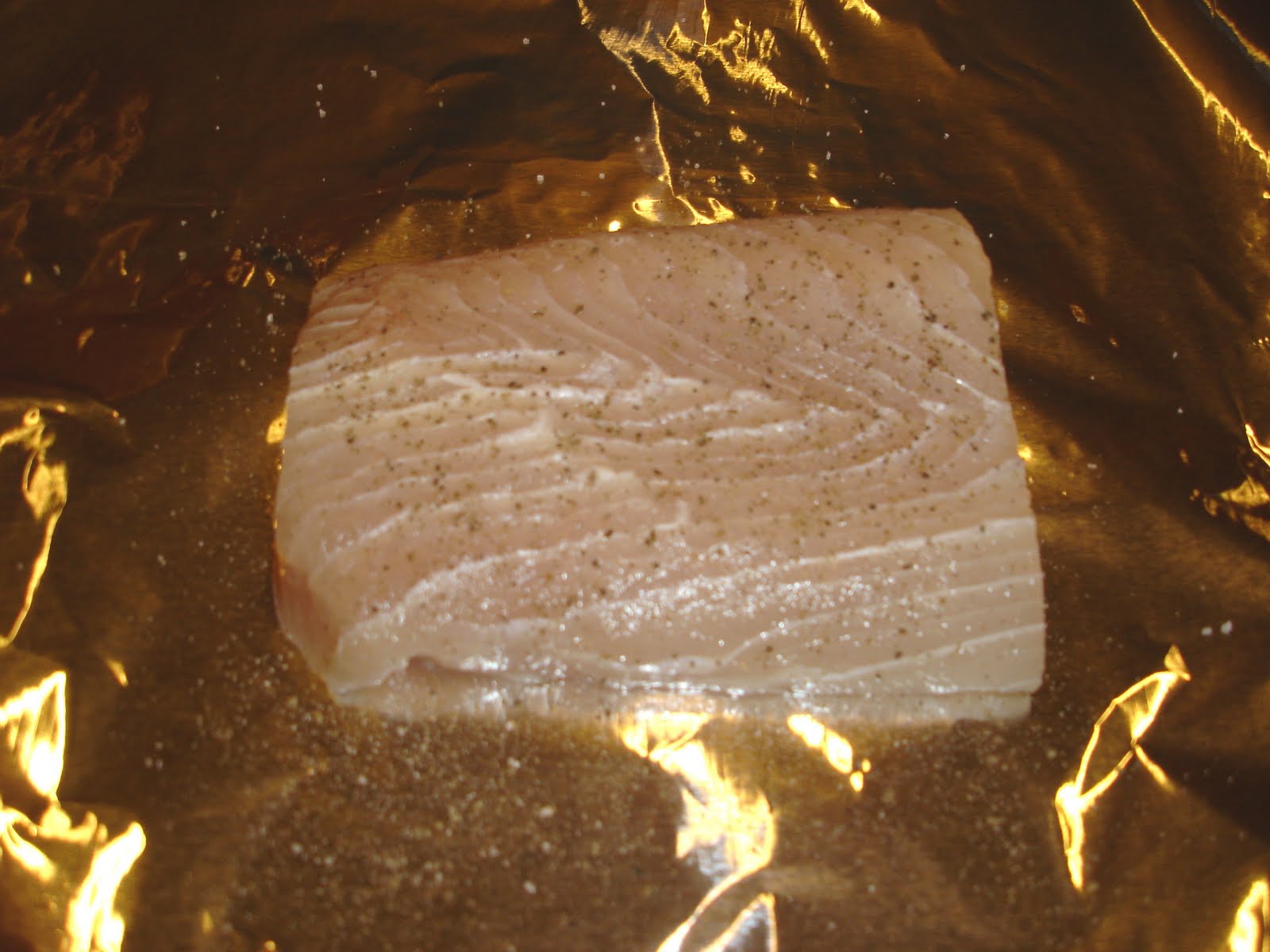 Journey to Fabulous Foods Pouch Baked Fish with Pesto & Rice