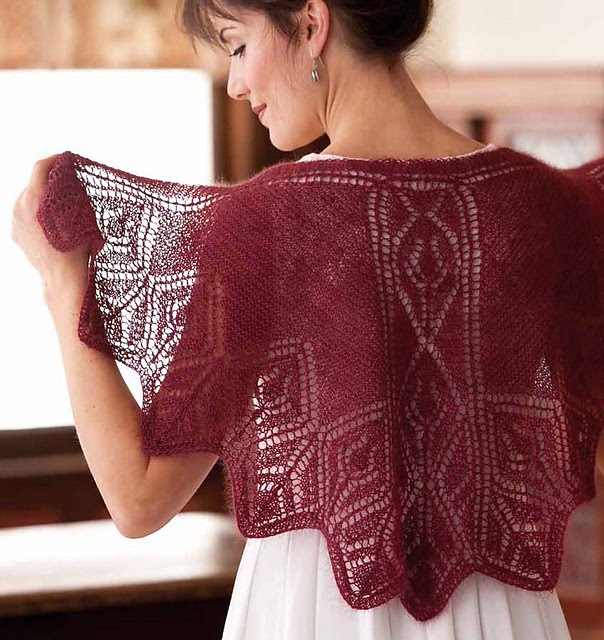 The Experimental Knitter Enraptured by Wrapped in Lace