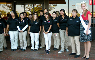 Miss Garden Grove 2011: Burlington Coat Factory- Grand Opening!