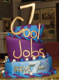 Scene on 7 Art Eats Bakery cool jobs cake