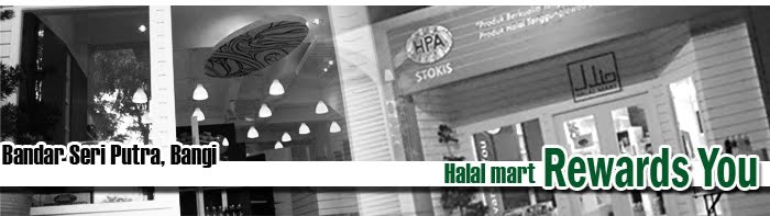Welcome to HPA Rewards You Halal Mart Bandar Seri Putra