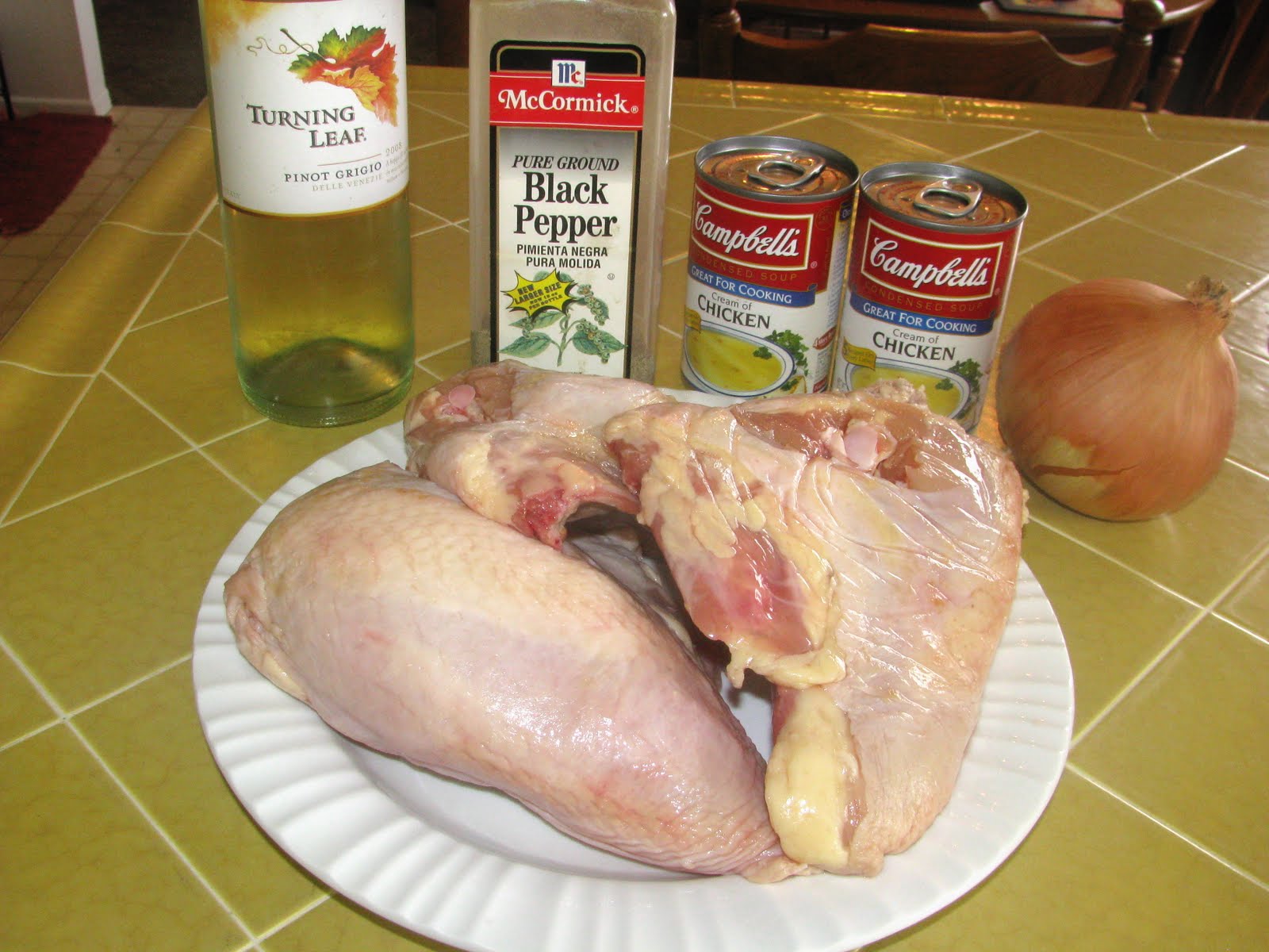 Shamrocks and Shenanigans Chicken with White Wine GravyPantry Meal