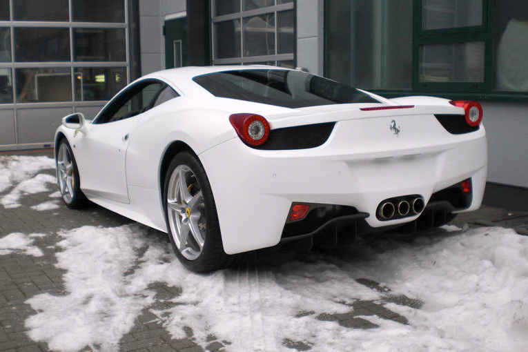 alessi automobili: 2009 Ferrari 458 Italia White