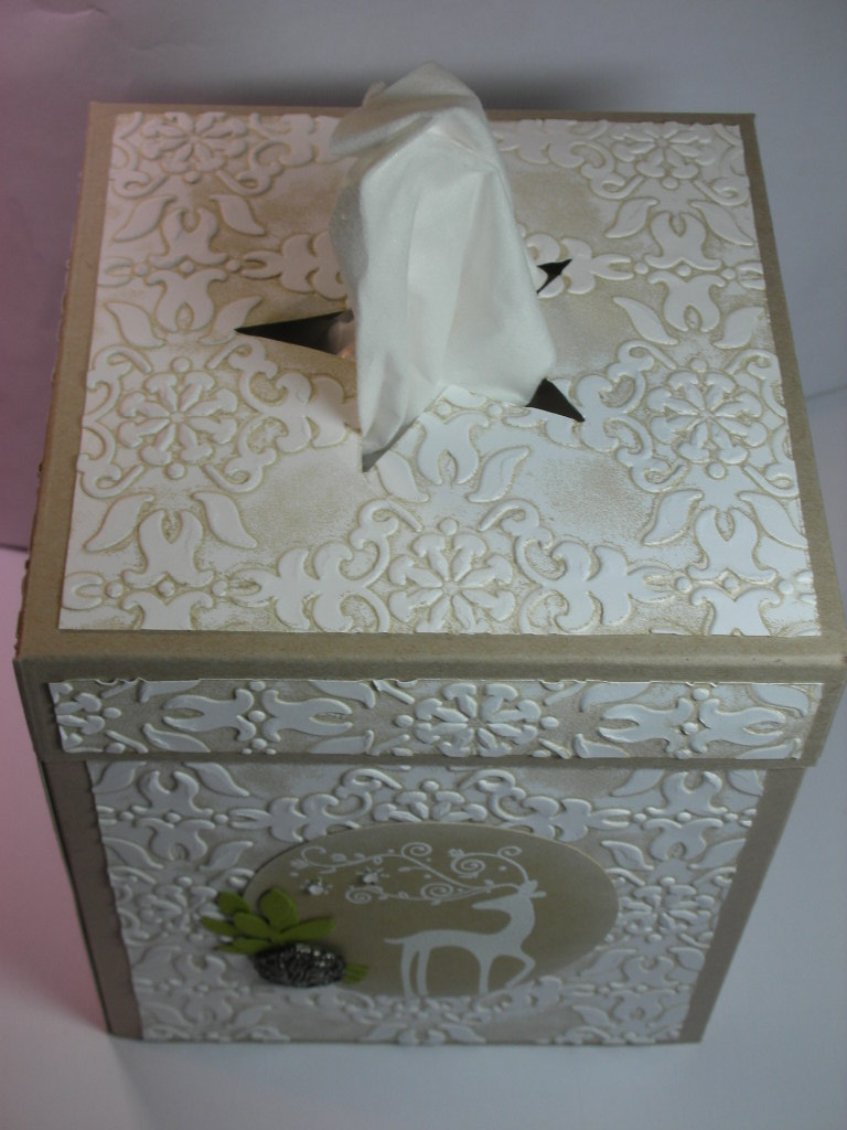 Bisque Pottery Technique Tissue Box Cover Tutorial