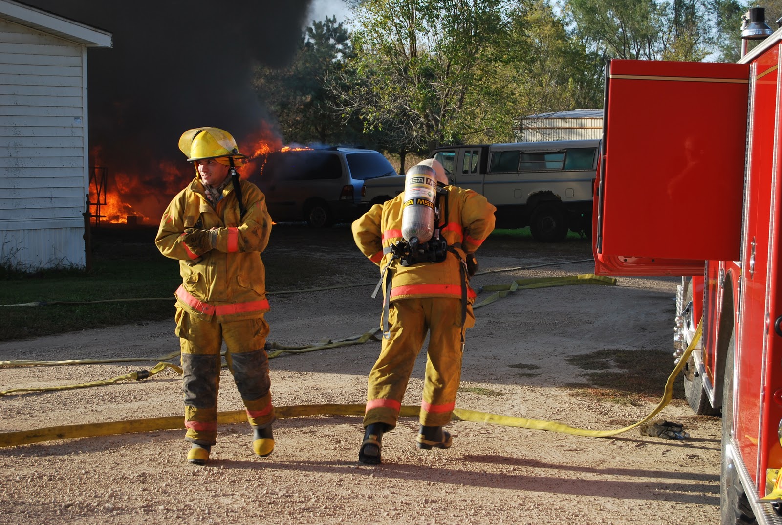 42N Observations Dog Rescued in Olin, Iowa Fire