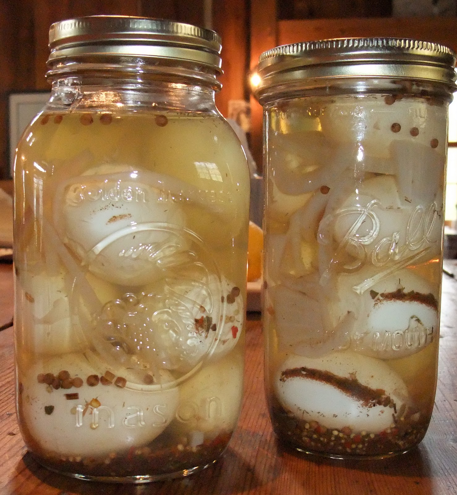 Preserved and Pickled PICKLED EGGS
