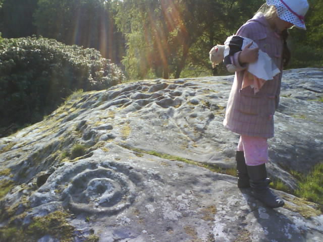 grit's day: Directions to Mesolithic rock art, Northumberland