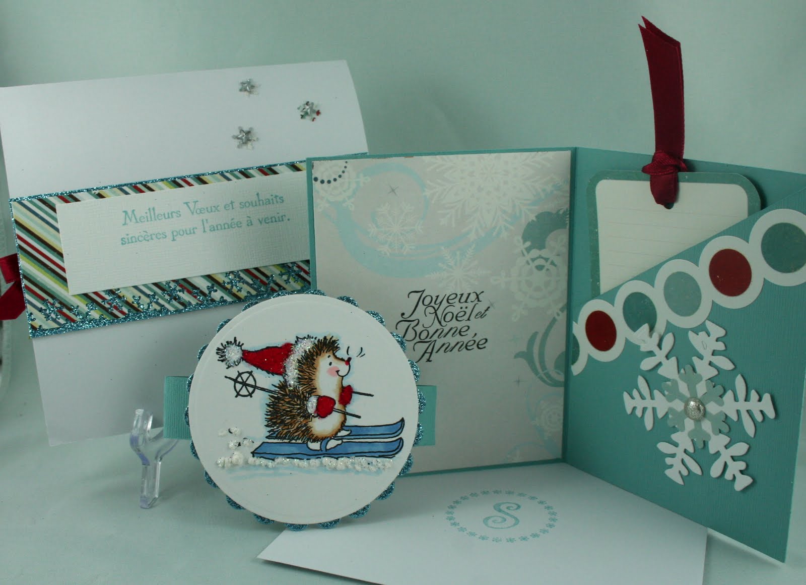 Inspiration du moment: Encore des cartes de Noël