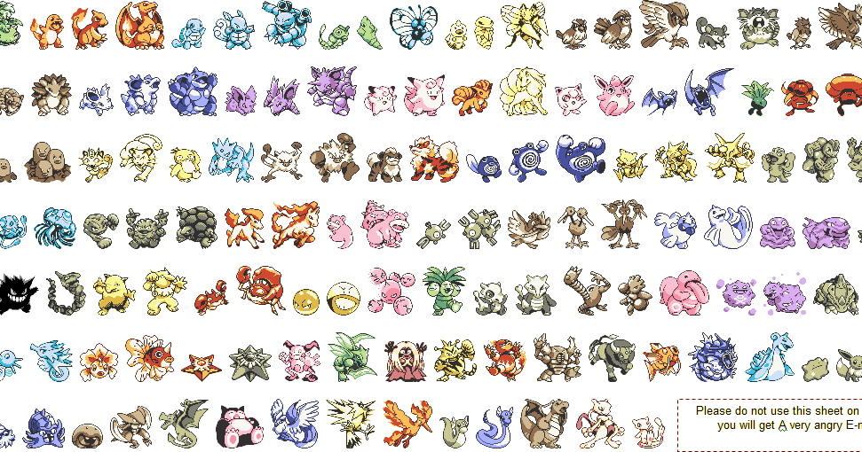 POKEZONE Pokémons rouge
