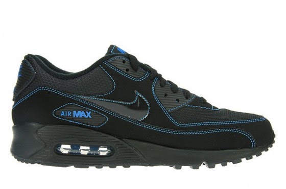 air max 90 black and blue