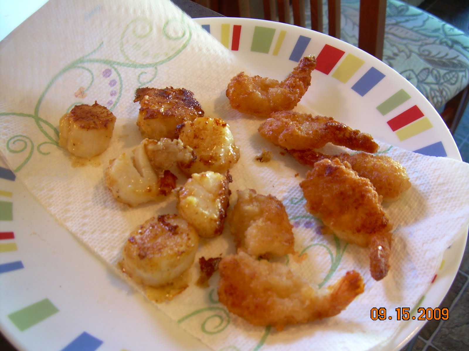 Arkietraveler's Travels Scallops and Shrimp