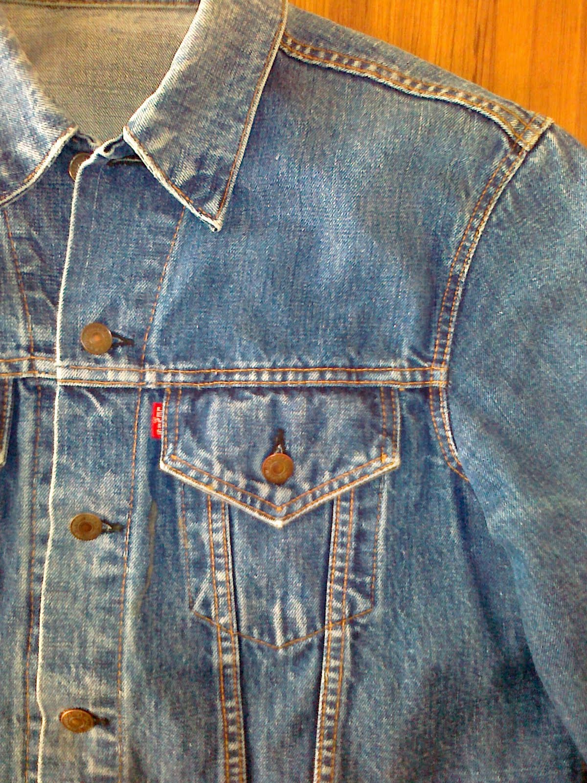 Longhorn's Vintage Clothing: [SOLD] Vintage 60s Levi's 70505 Big E