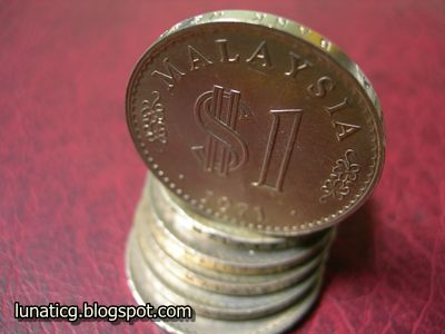London Mint 1 Ringgit Lunaticg Coin
