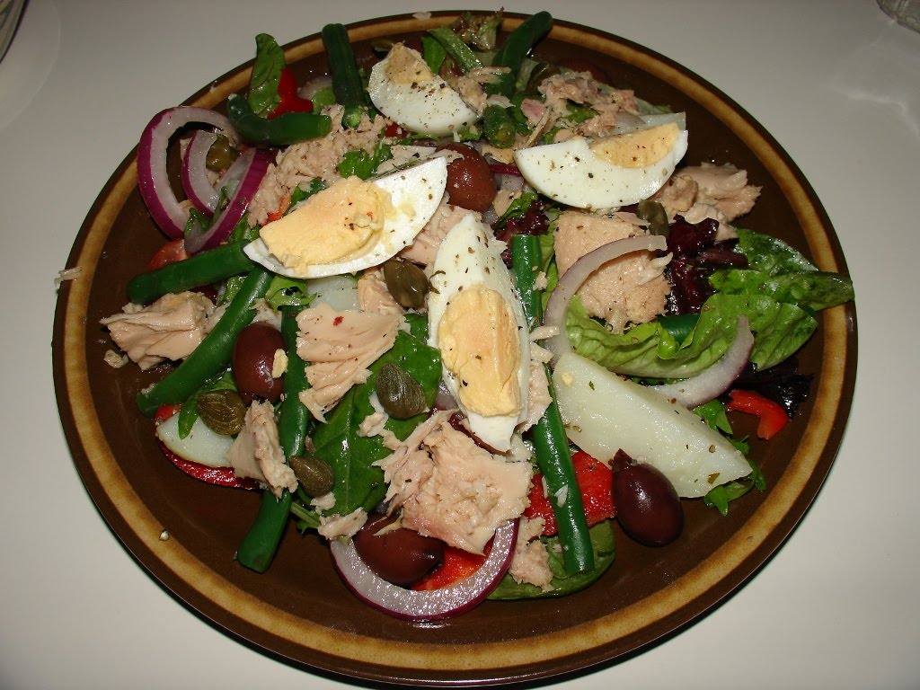 ric on the go: Tuna Niçoise salad at home