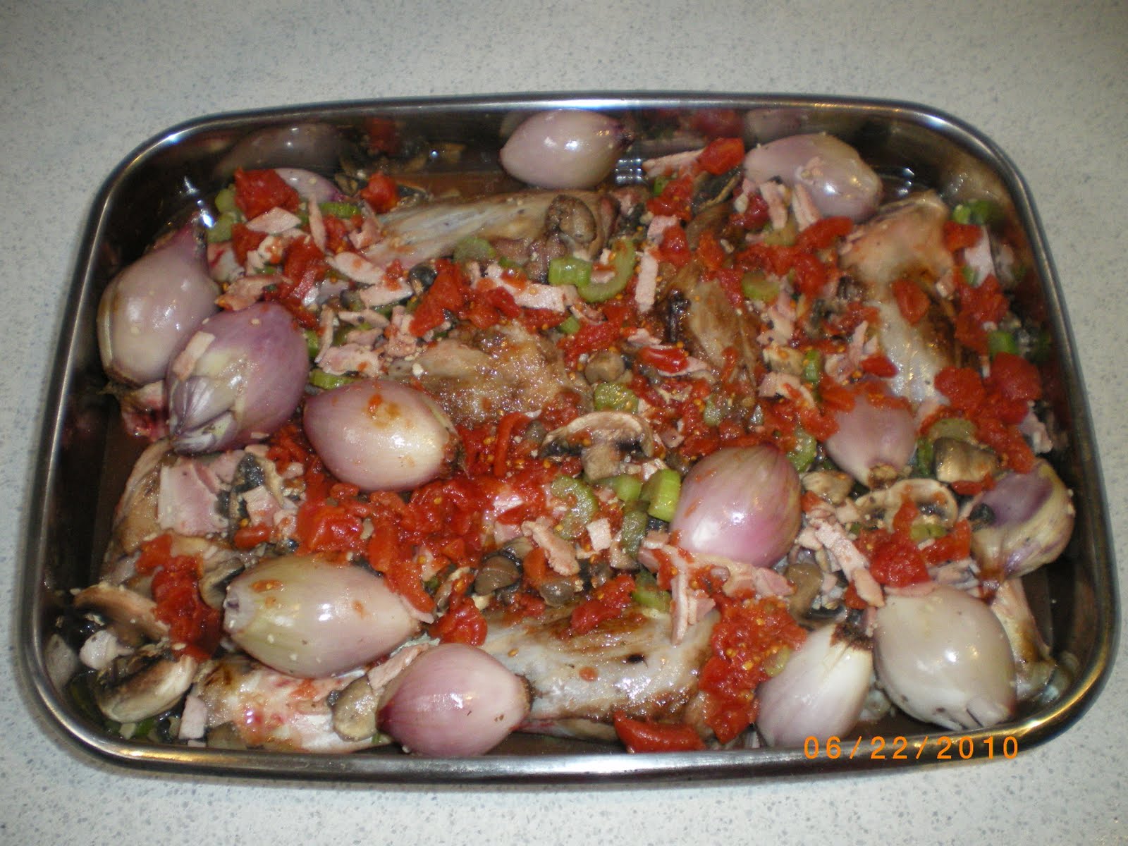 Cate Can Cook, So Can You!! Lamb Shanks with Bacon & Mushrooms