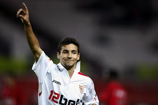 The Best Footballers: Jesús Navas plays as a winger of Spain
