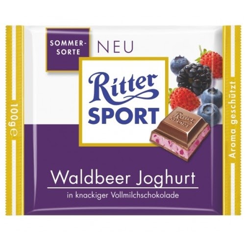 Woher Kommt Das Wort Vanille ymmmy: RITTER SPORT WALDBEER JOGHURT