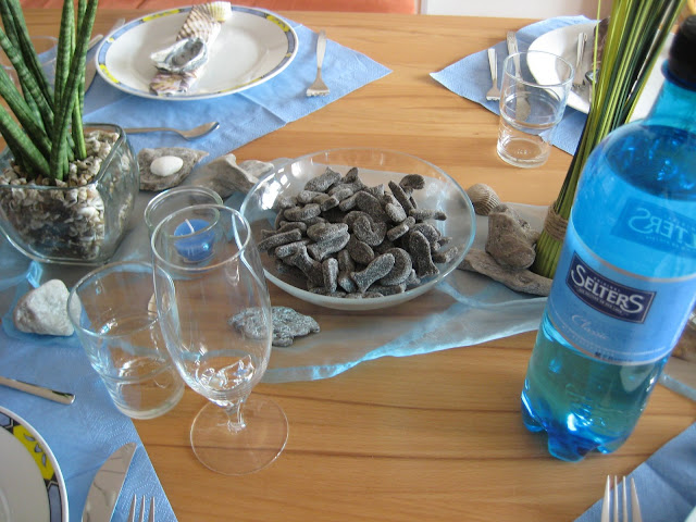 Ideas and Inspirations: SOMMER DIY - maritime Tischdeko mit Meer