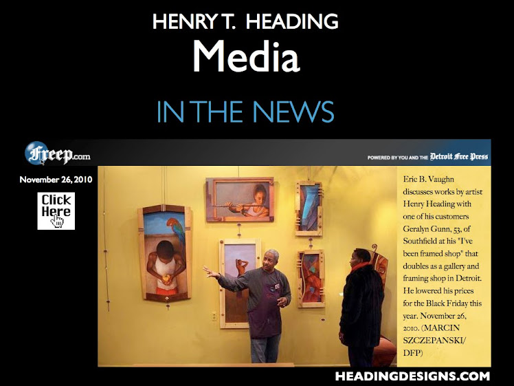 Freep.com - Article Features Art By Michigan Native & Fine Artist Henry T. Heading