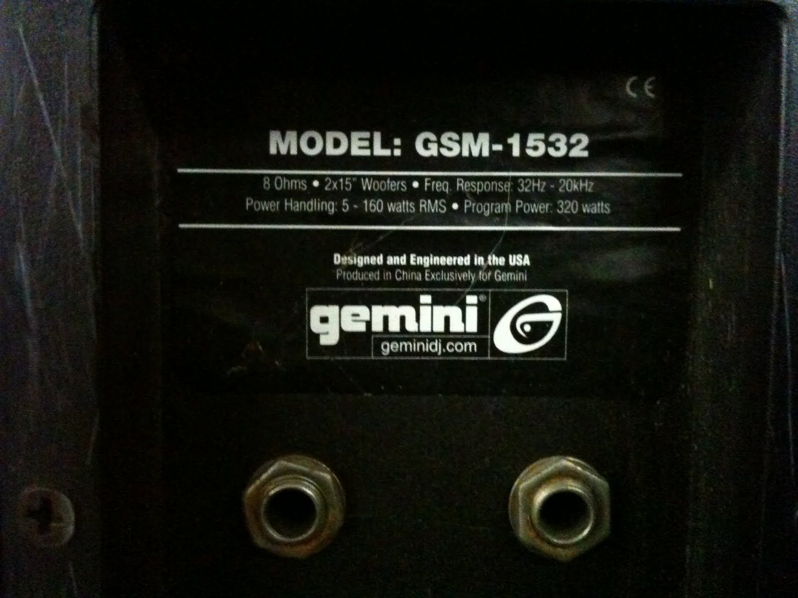 ourfamilypersonalitemsforsale SOLD!! Gemini Speakers GSM 1532