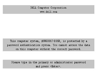 DELL BIOS UNLOCK