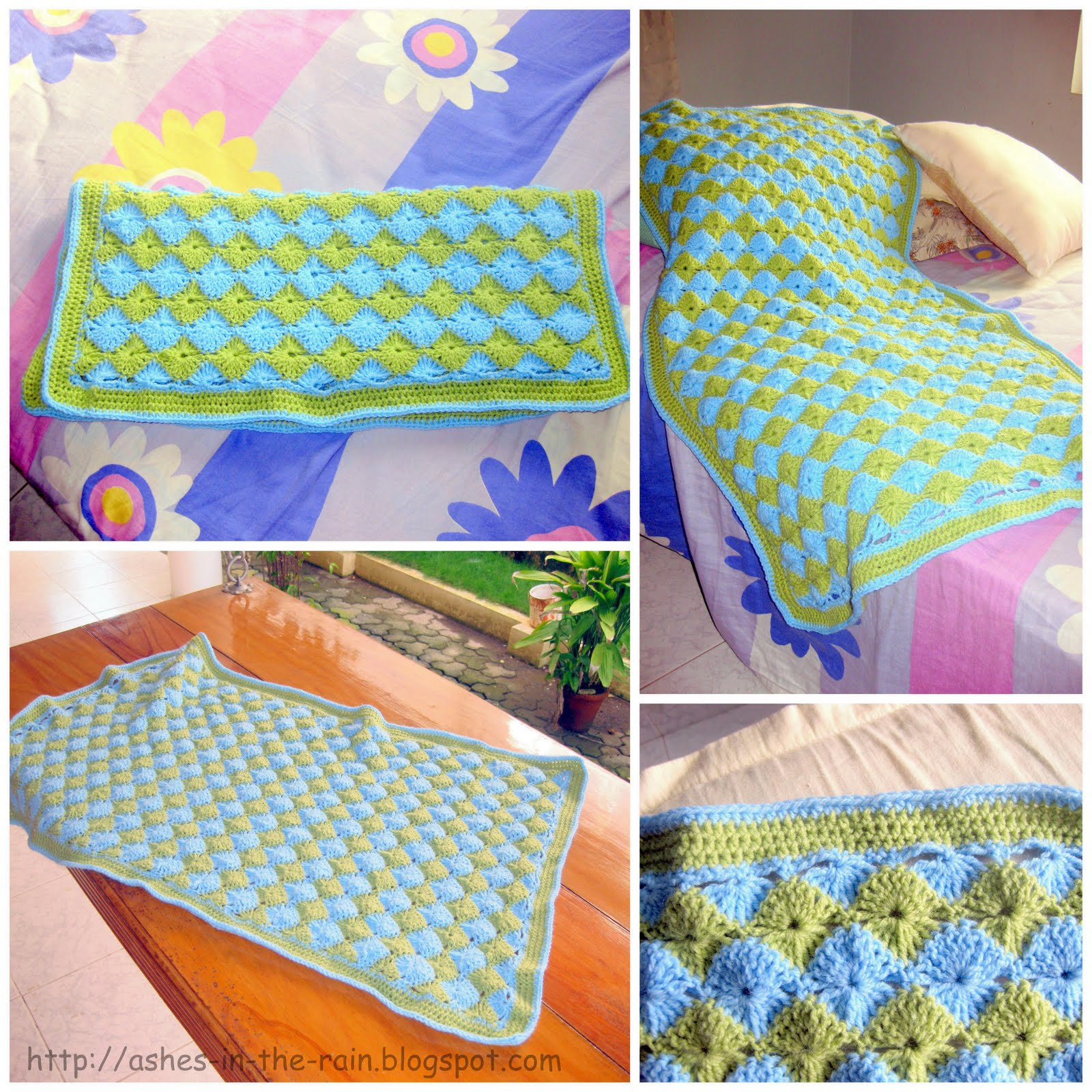 Engineering Crochet! My Baby Afghan Ready!!!