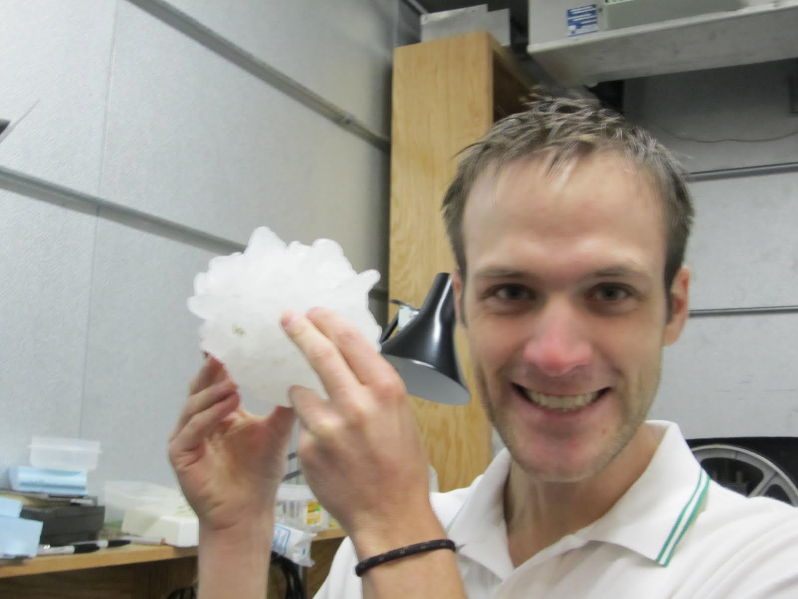 Cut To The Chase Largest Hailstone