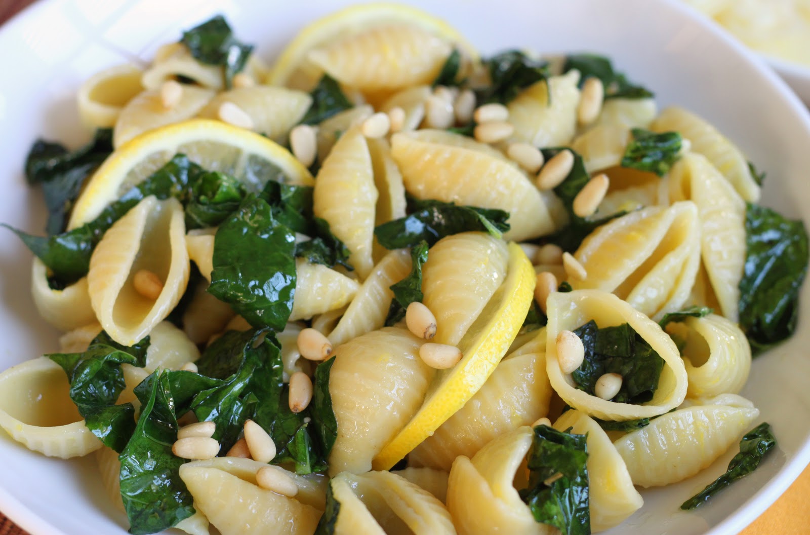 The Cilantropist Easy LemonGarlic Kale Pasta