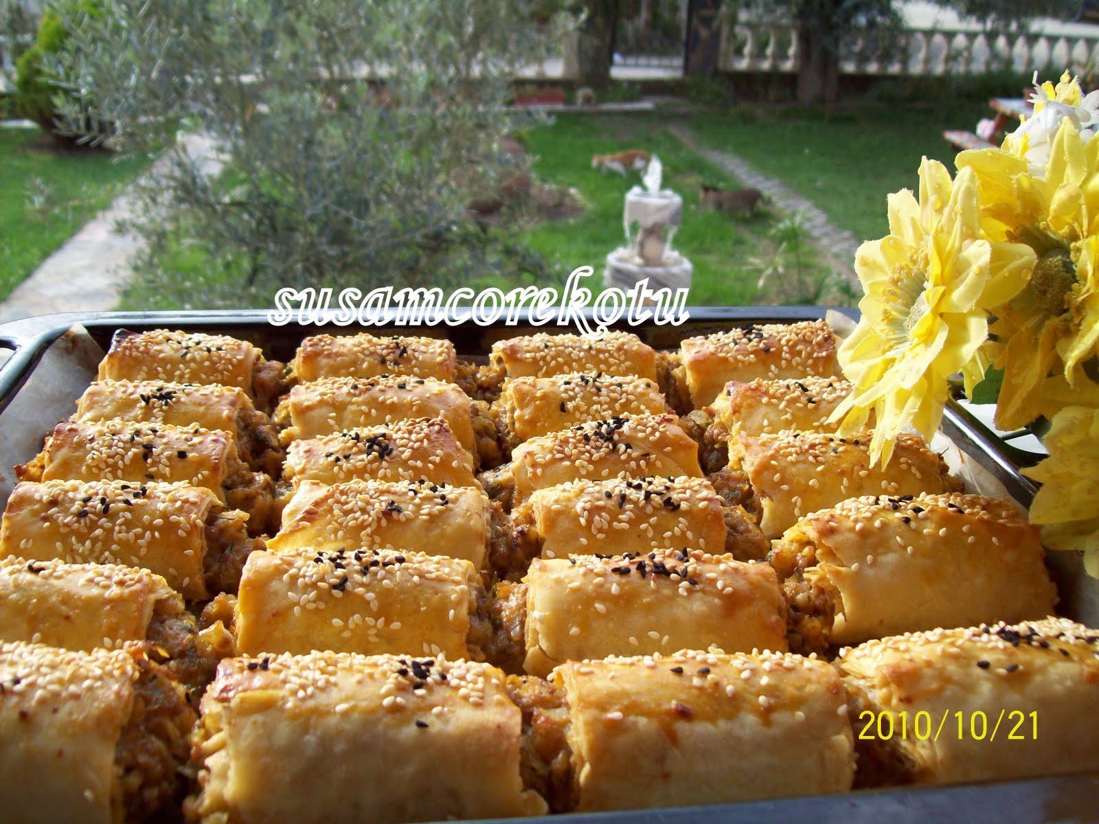 UNLU, ÇITIR ÇITIR,KIYIR BÖREK Susam Çörek Otu Denenmiş Tarifler