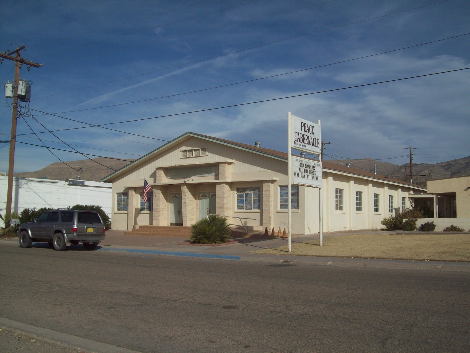 Backyard New Mexico Alamogordo Churches