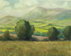 irish ireland landscape paintings painting bernie rosage jr oil fields prima watercolor tipperary alla painters artist easy shamrock drawing visit