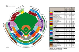 Nationals Stadium Seat Map - Merryheyn
