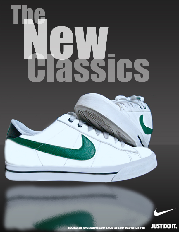 Gallery 91 Inc. Nike Shoe Magazine Advertisement