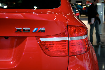 X6 M logo rear