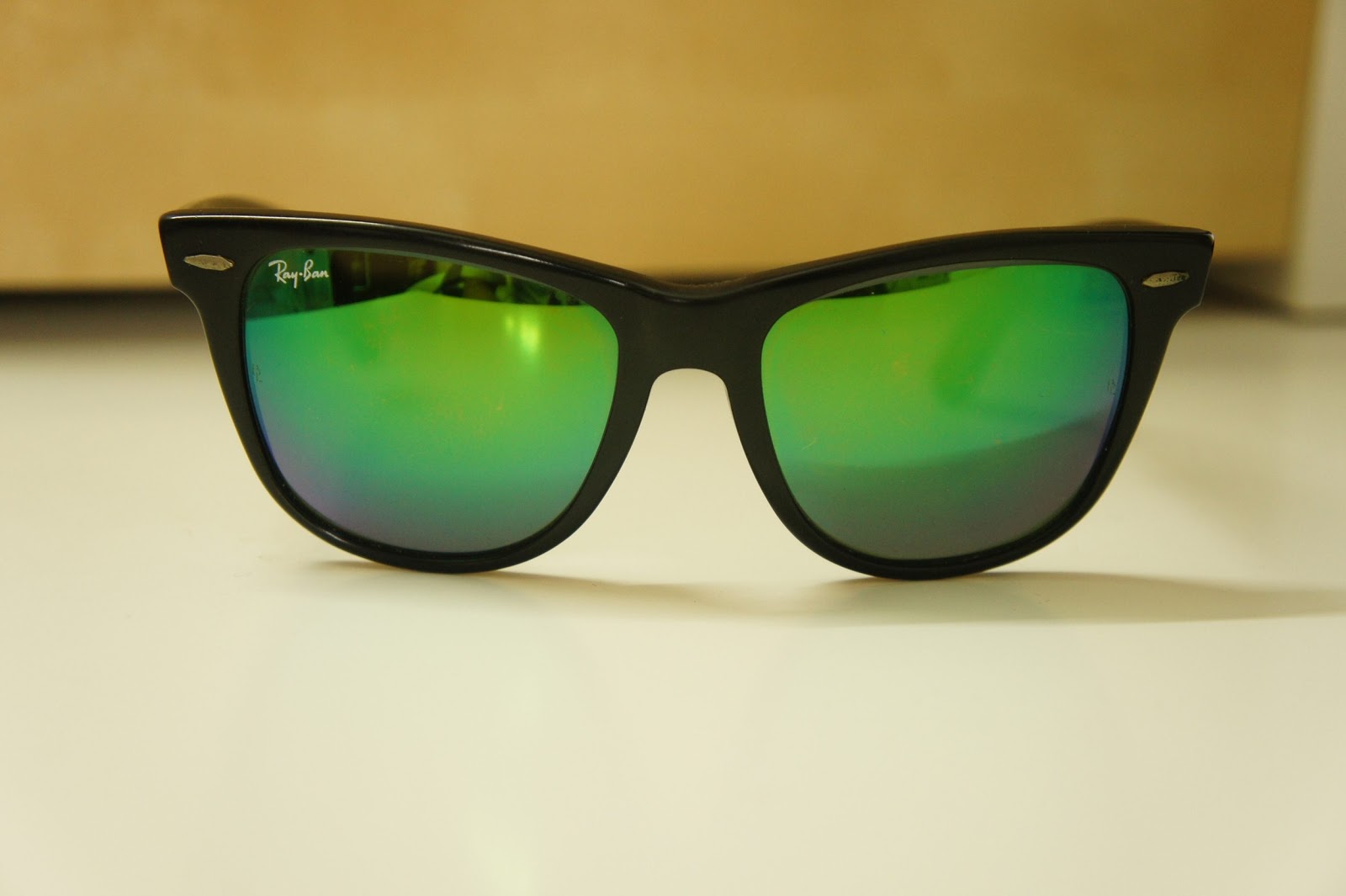 ray ban green polarized lens