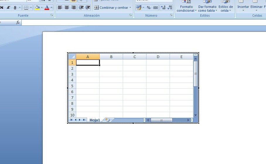 SebastiaN Creacion de tablas en Microsoft Word 2007