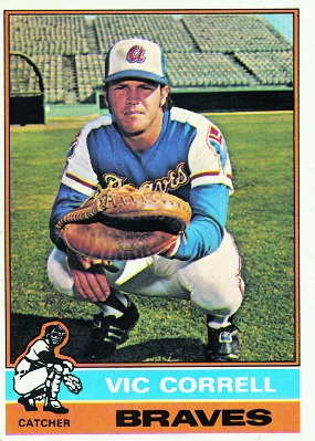 Project Baseball 1976: 1976 Topps #608 - Vic Correll