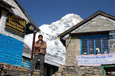 Tea house in the Annapurna base camp