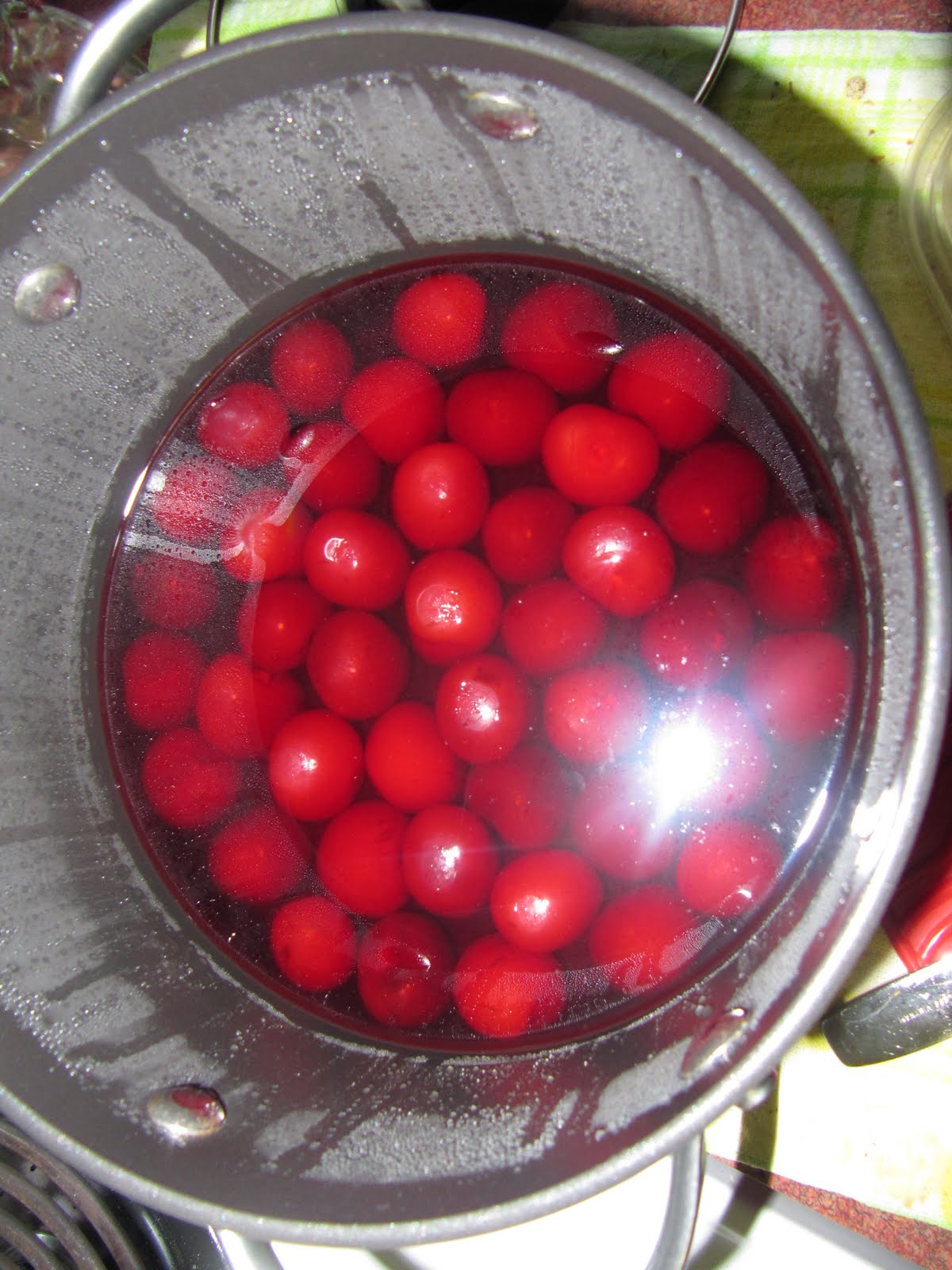 Cherry infused vinegarسرکه با طعم گیلاس