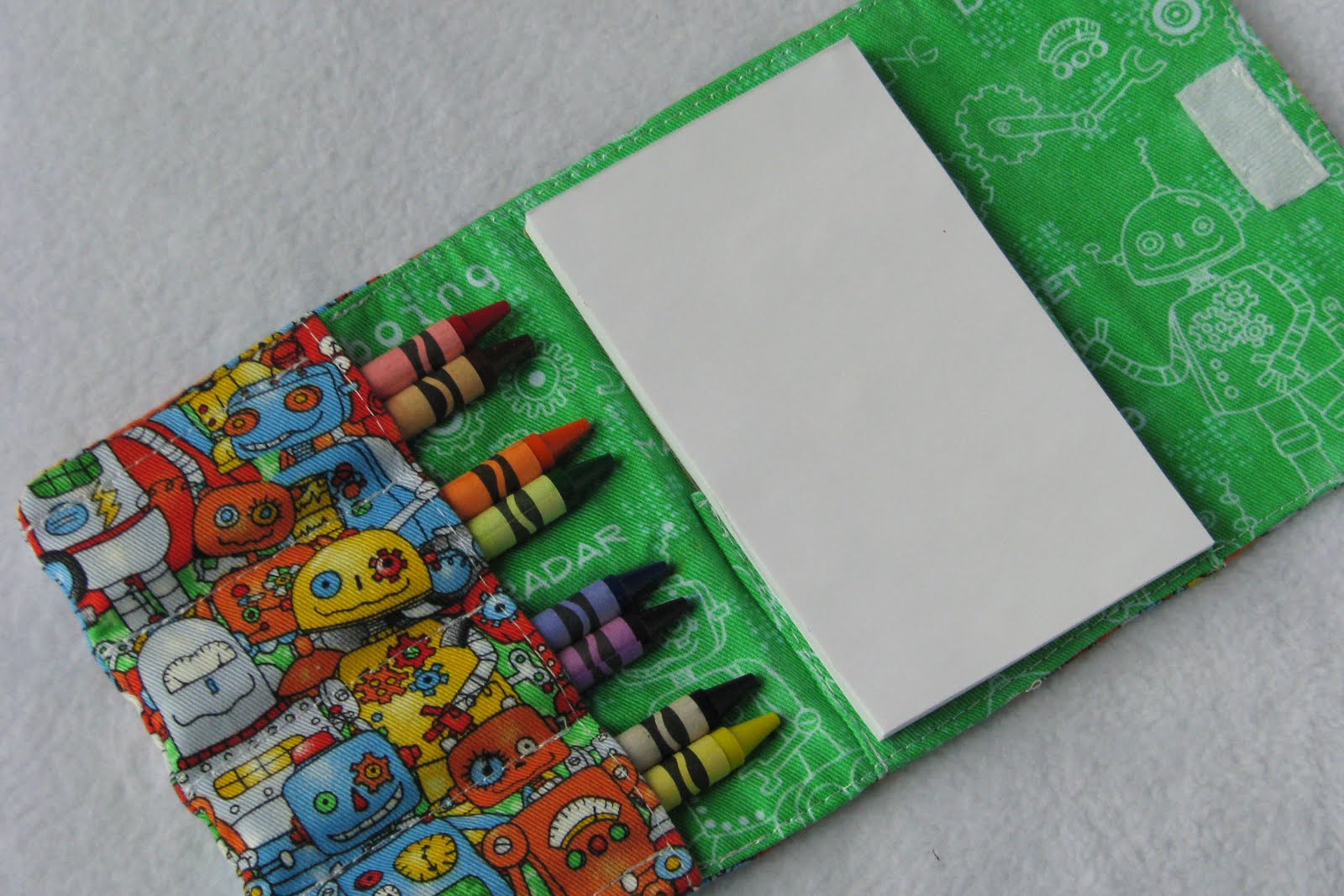 Handmade by Kiki Crayon Wallets
