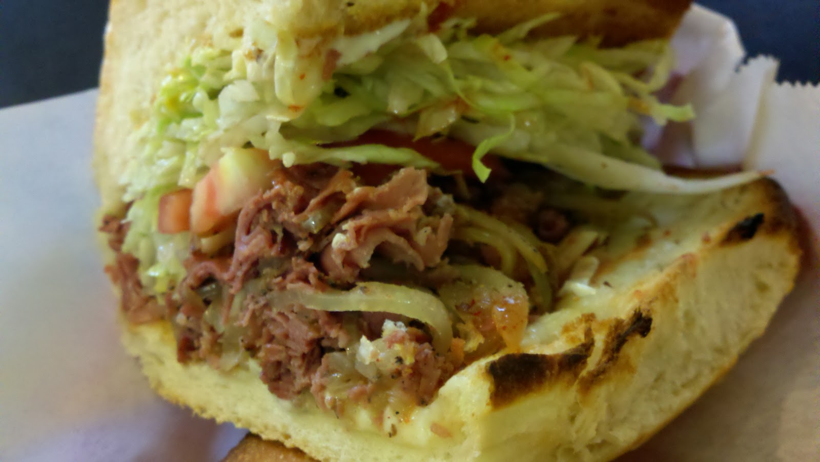 breadxbread yellow submarine cheesesteak & pastrami subs