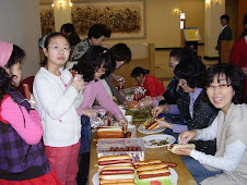 Ladies preparing brunch