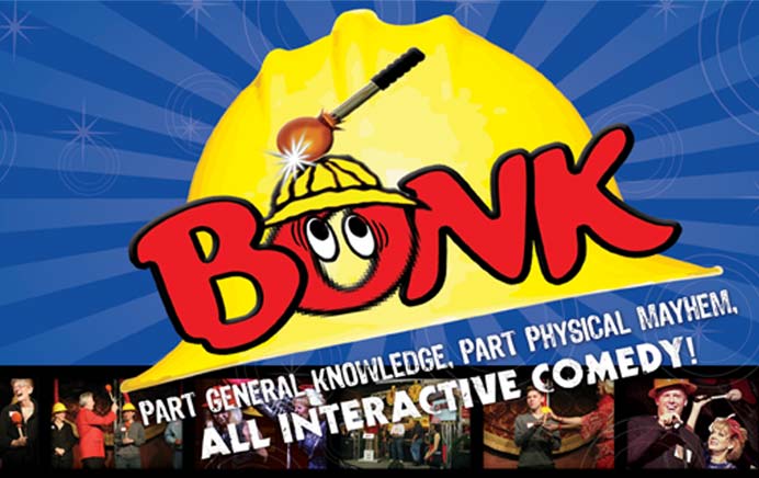 The Bonk Show, Bonk Game Show and Corporate Game Show official news & events page