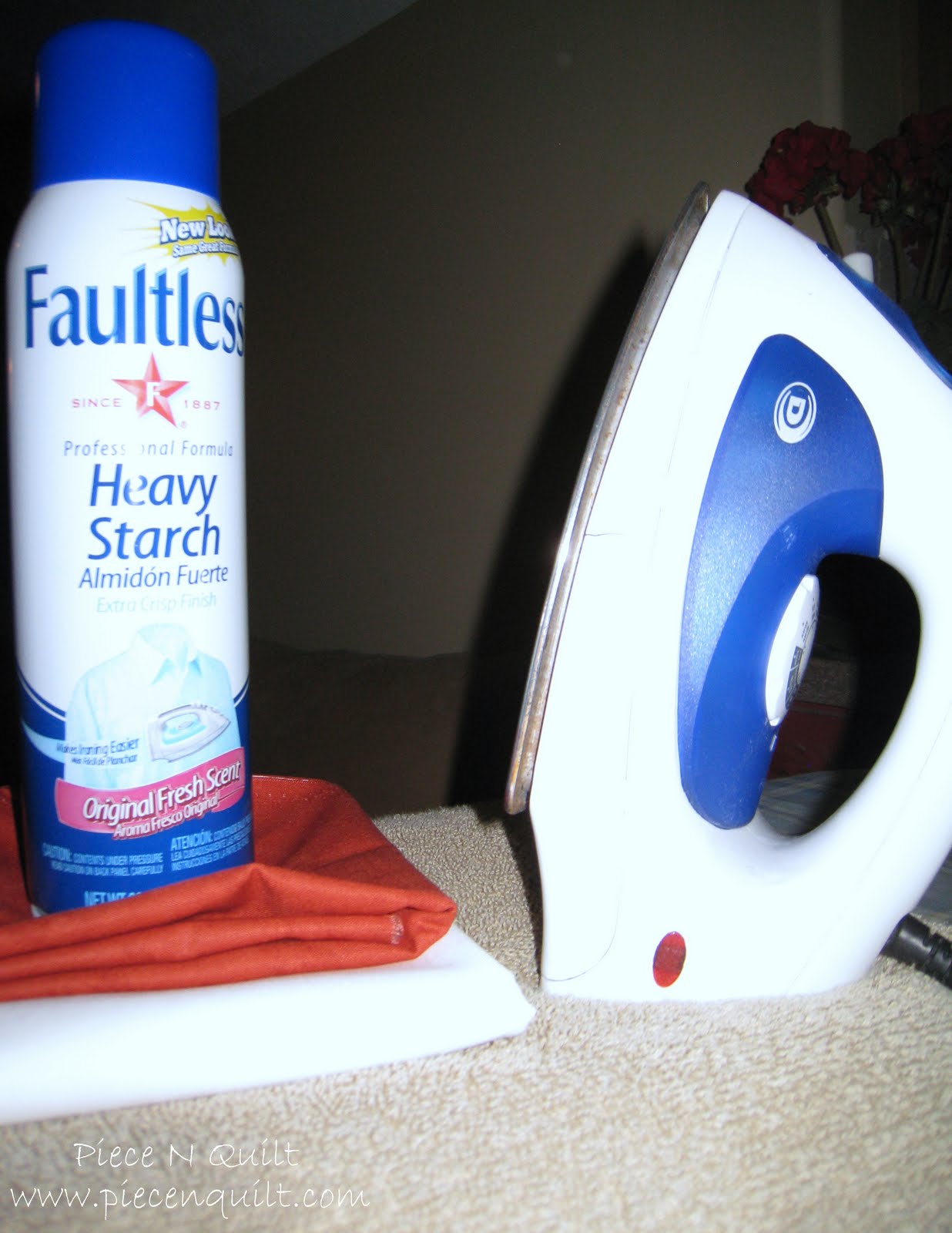 Piece N Quilt Starch Applique Tutorial