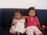 Arissa (2 years old) and Aryana (3 months old)