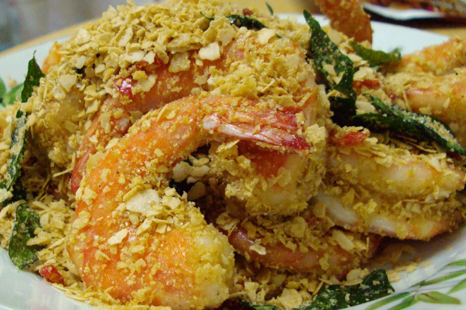 Cereal Prawns