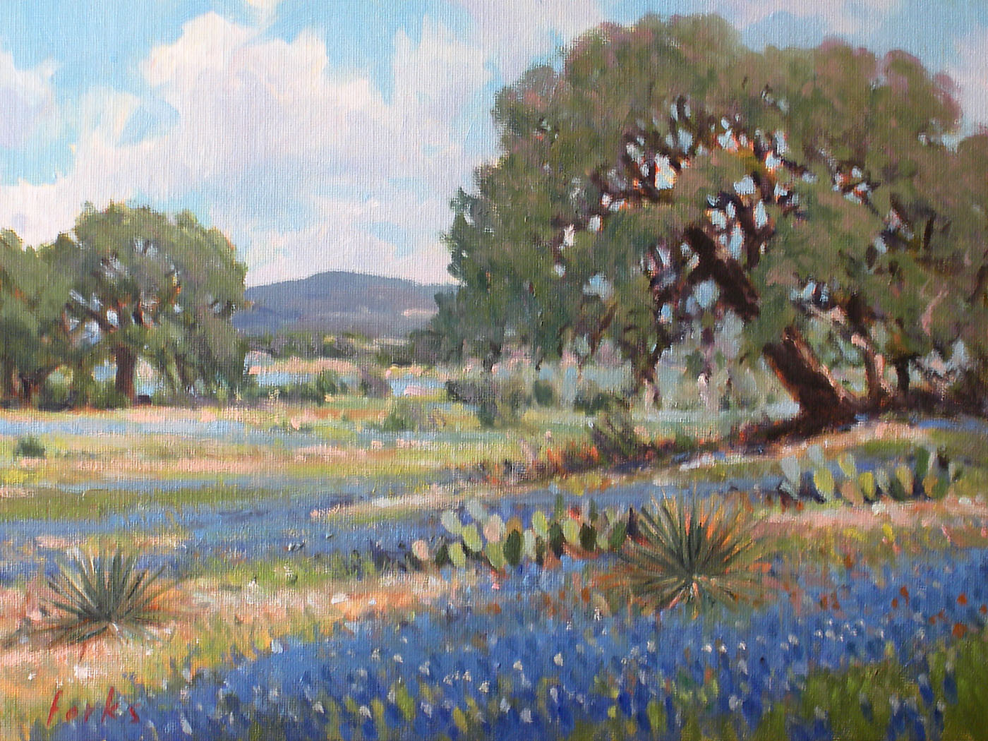 David Forks - Texas Landscape Painter: February 2011